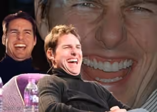 Tom Cruise Laughing