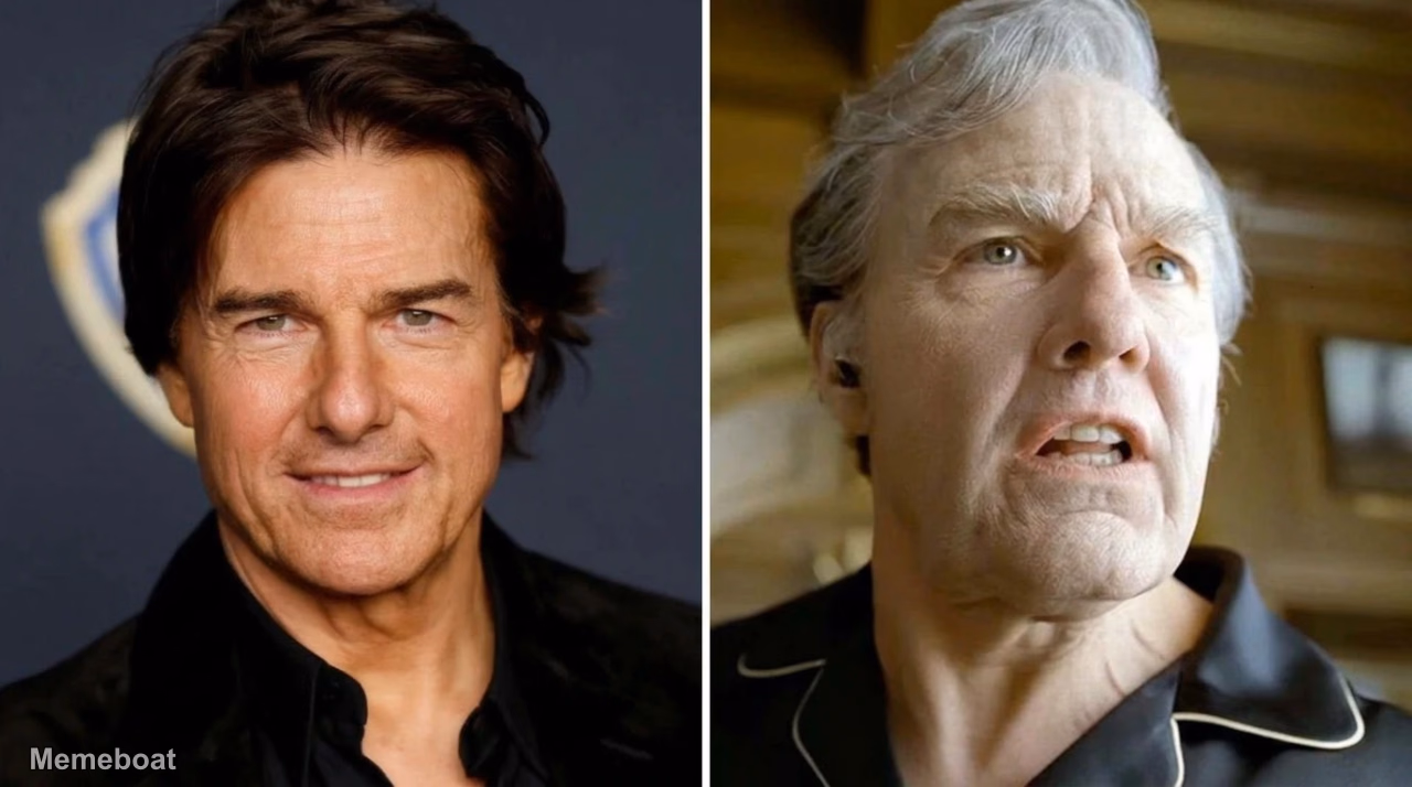Tom Cruise's Digger Make-Up - meme generator image preview