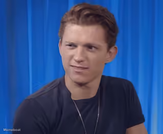 Tom Holland Looking Away