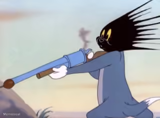 Tom Shooting Himself