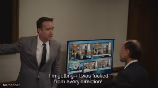 Tom Wambsgans "I'm Getting I Was Fucked From Every Direction!" - "Succession"