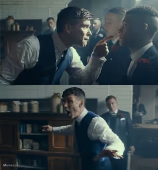 Tommy Shelby "No Fookin' Fighting"