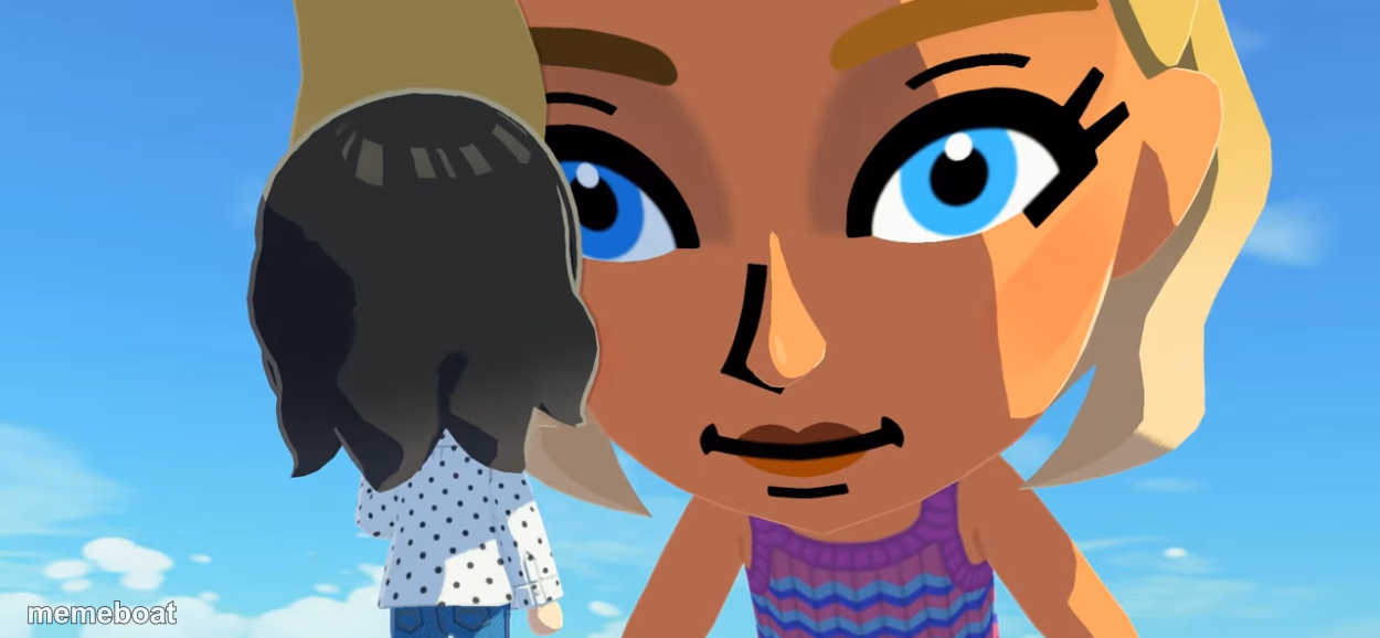 tomodachi life living the dream - meme generator image preview