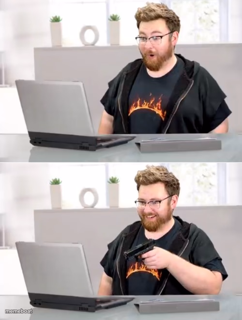 Tomska shooting A computer - meme generator image preview