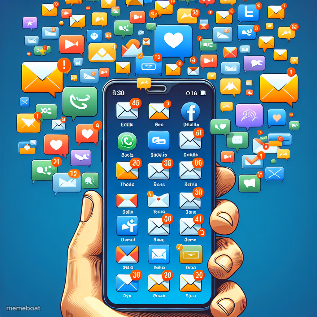 Too many messages notifications - meme generator image preview