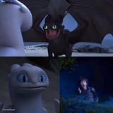 Toothless presents himself