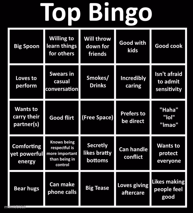 Top Bingo - meme generator image preview