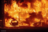 town burning