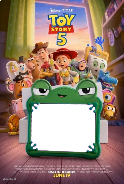 Toy Story 5 Lilypad Template - meme generator image preview