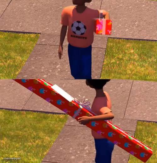 Toy Story Present - meme generator image preview