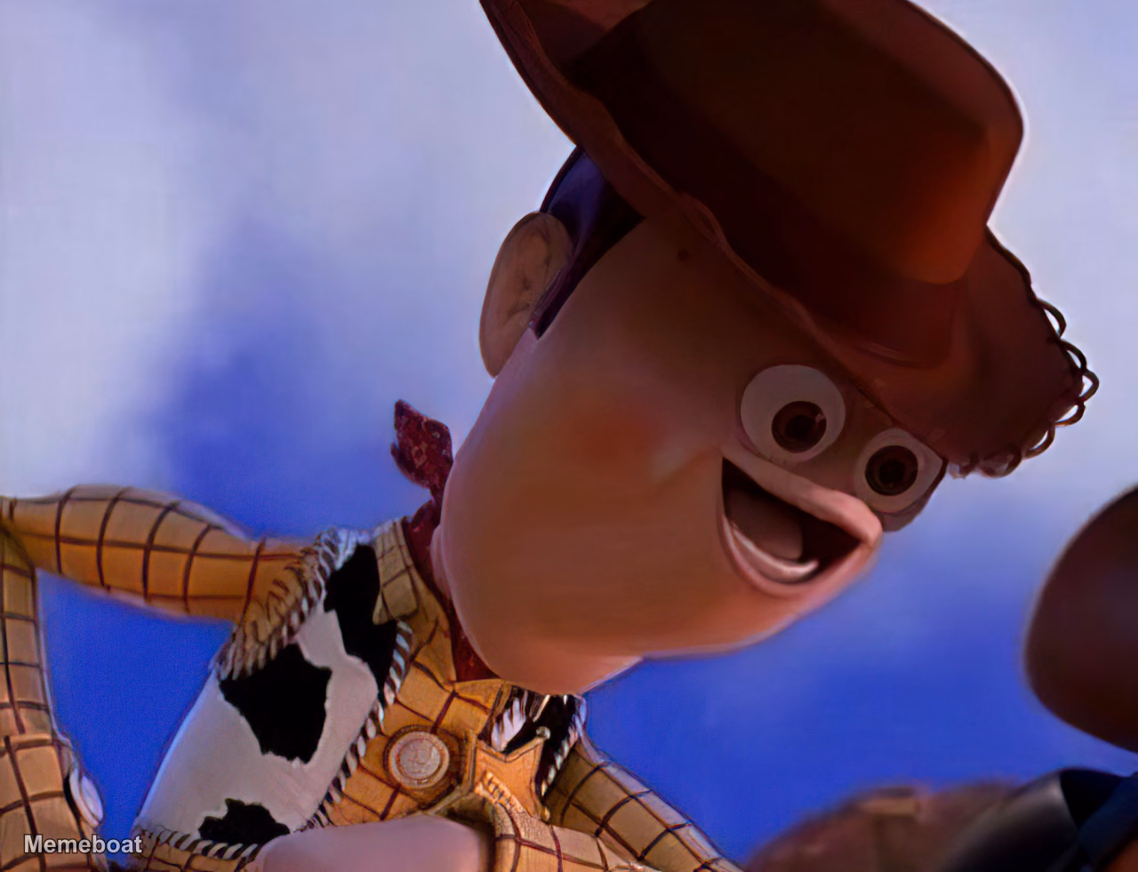 Toy Story Woody - "Buzz, Look! An Alien!" - meme generator image preview