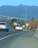 tractor tipping