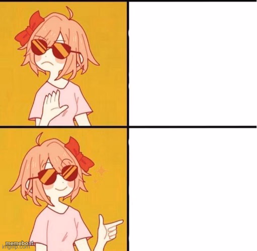Trans Girl Drake Meme - meme generator image preview