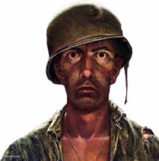 traumatized soldier