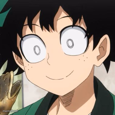 Triggered Deku - meme generator image preview