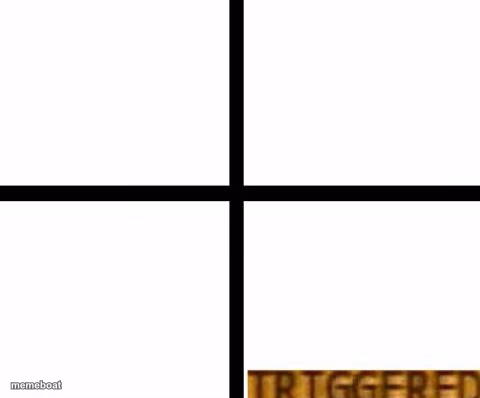 Triggered template - meme generator image preview