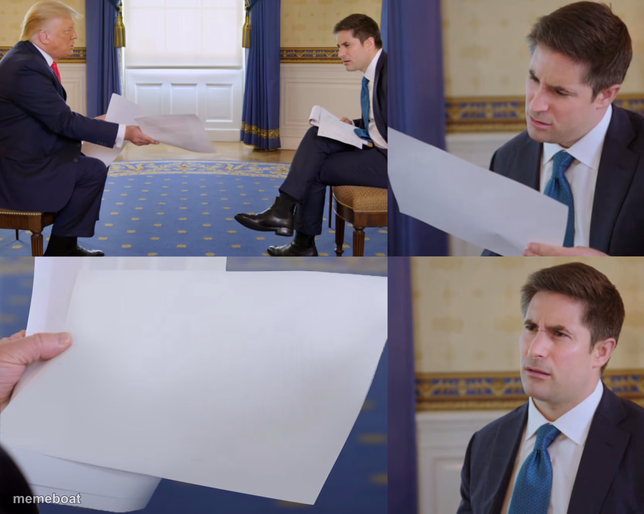 Trump interview - meme generator image preview