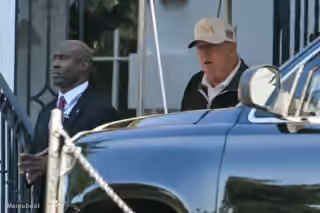 Trump Leaving the White House