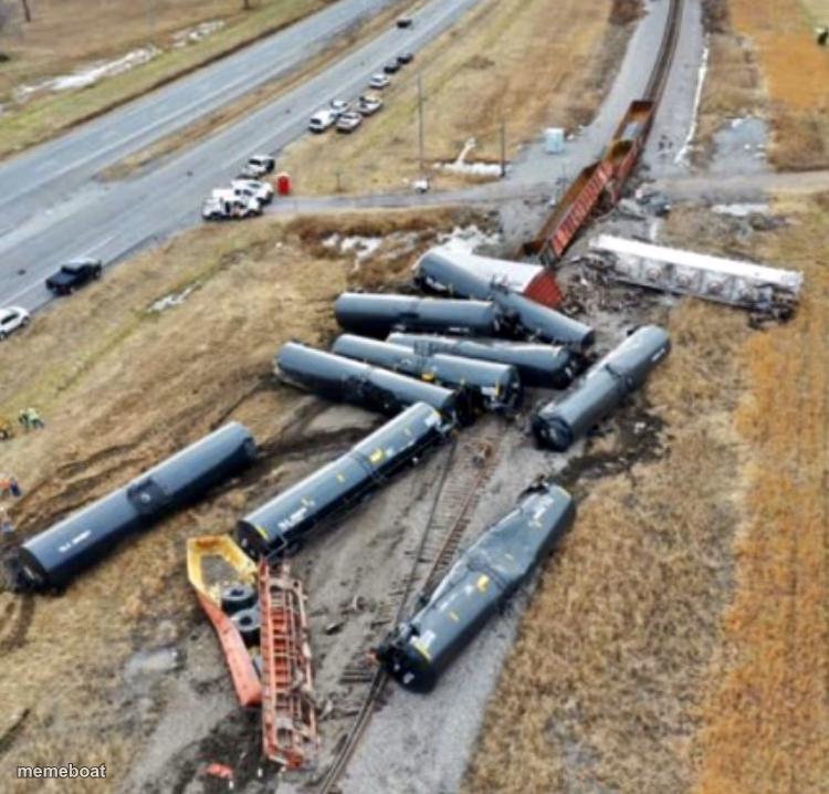 Trump Train Derailed - meme generator image preview