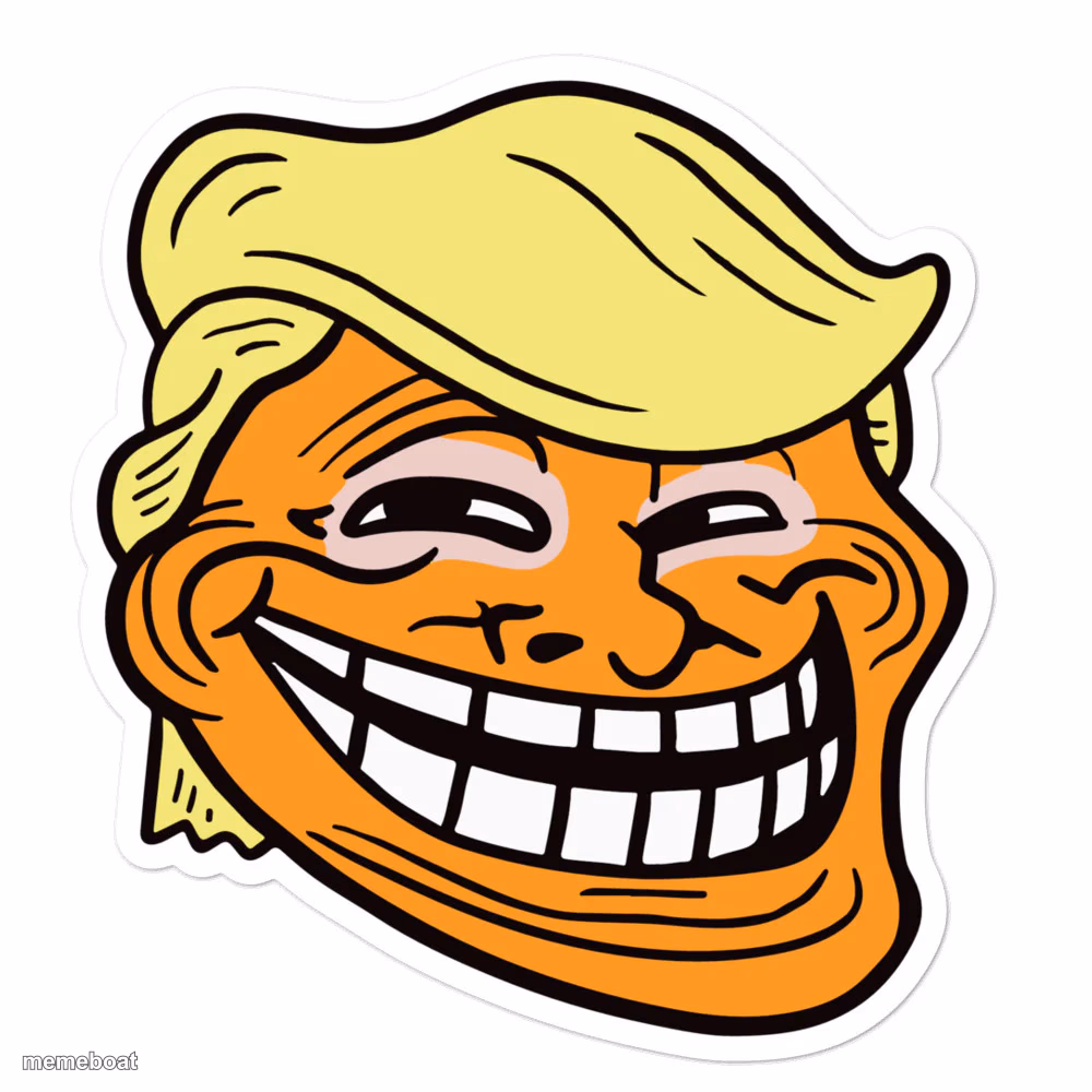 Trump Troll face - meme generator image preview