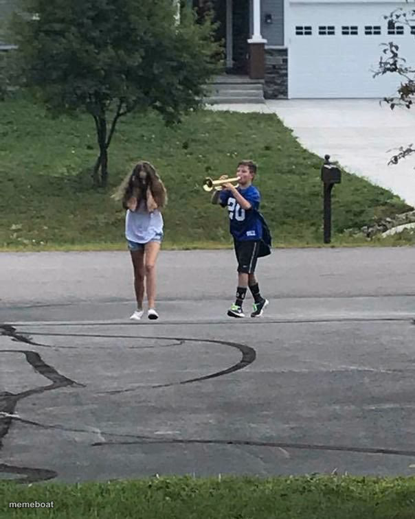 Trumpet Boy - meme generator image preview