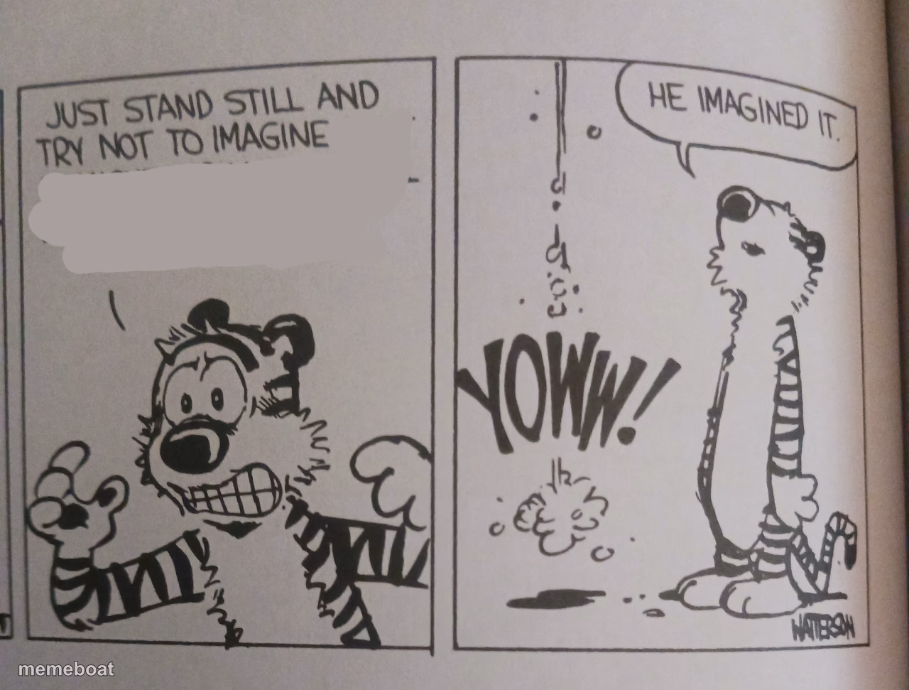 Try not to imagine - meme generator image preview