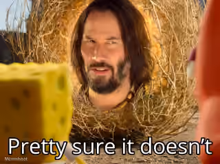 Tumbleweed Keanu Reeves