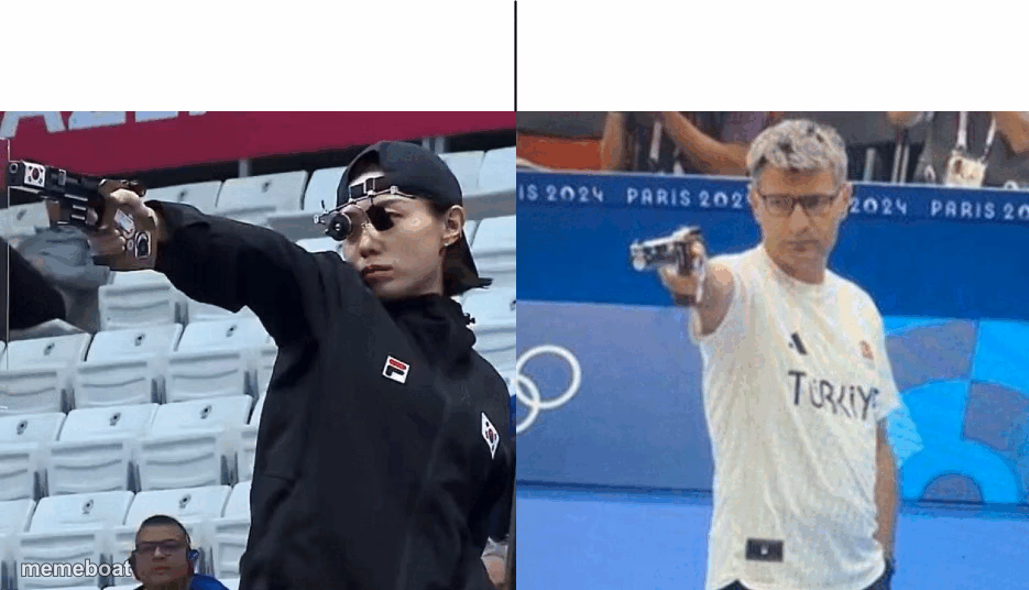 Turkish vs Korean shooters - meme generator image preview