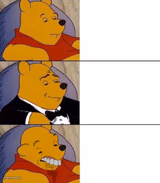 Tuxedo winnie the pooh derpy