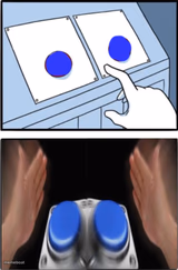 Two buttons press both