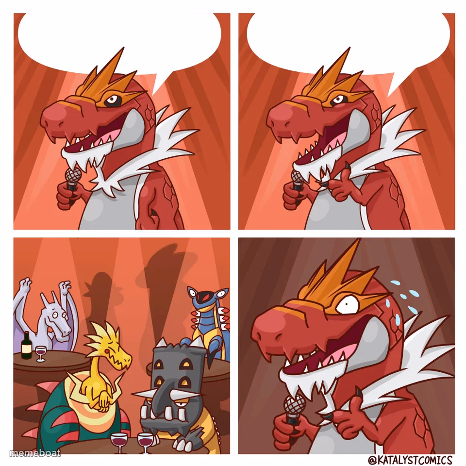 Tyrantrum bad joke - meme generator image preview