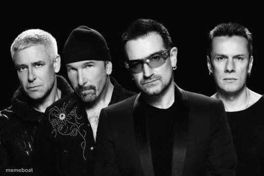 U2 band - meme generator image preview