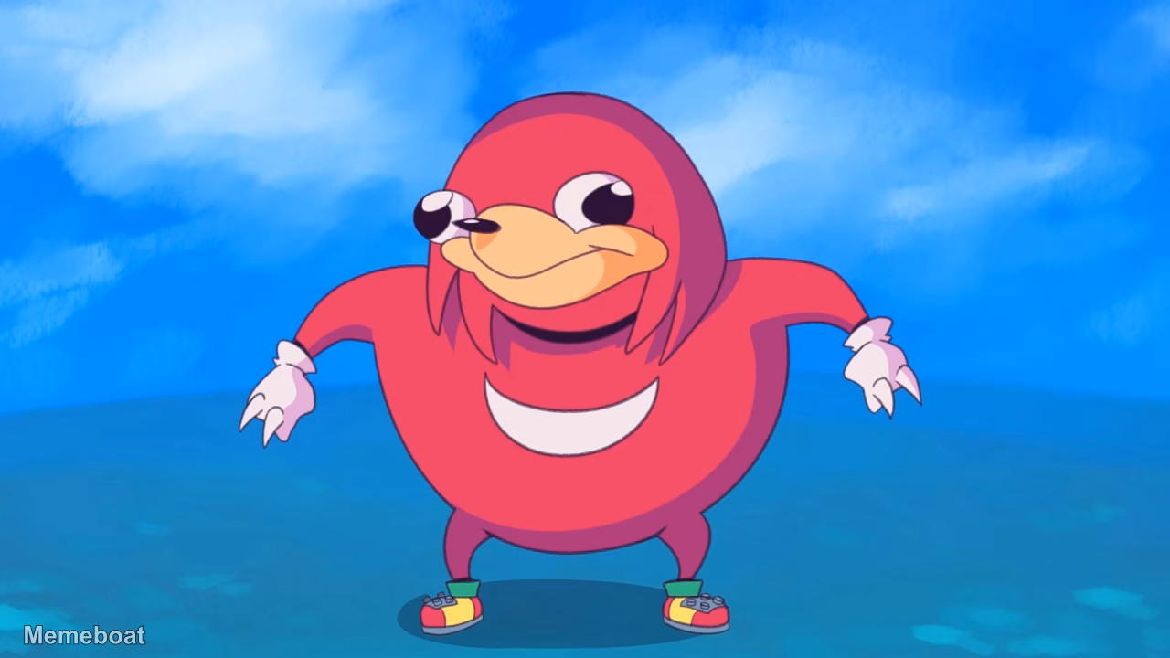 Uganda Knuckles - meme generator image preview