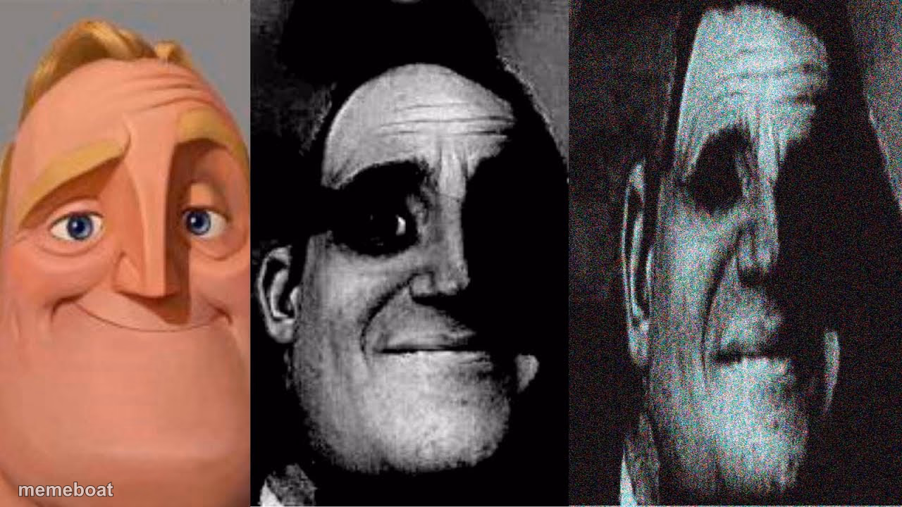 Uncanny mr incredible 3 panels - meme generator image preview
