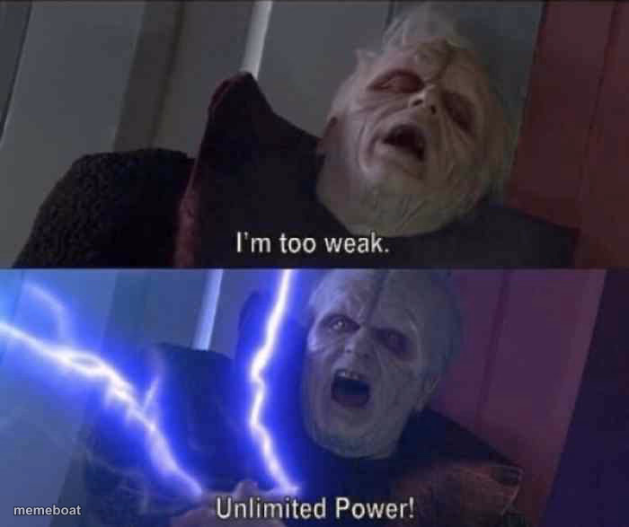 Unlimited power - meme generator image preview