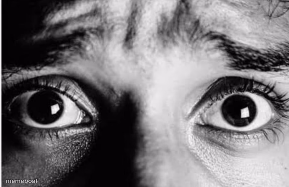Unnerved Stare - meme generator image preview