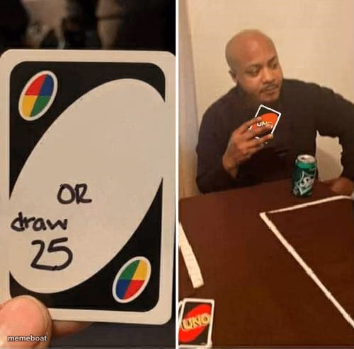 Uno one card - meme generator image preview