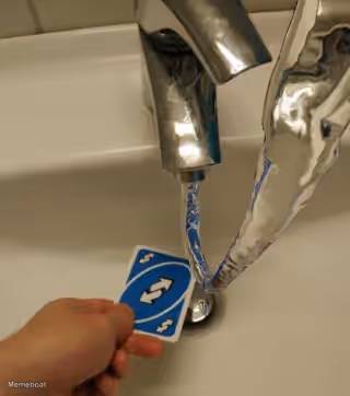 Uno Reverse Card