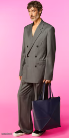 Upscale homeless guy