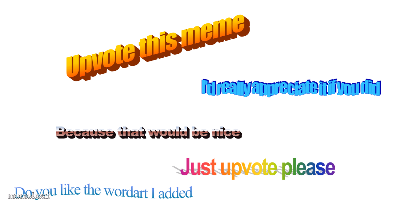 Upvote this meme - meme generator image preview