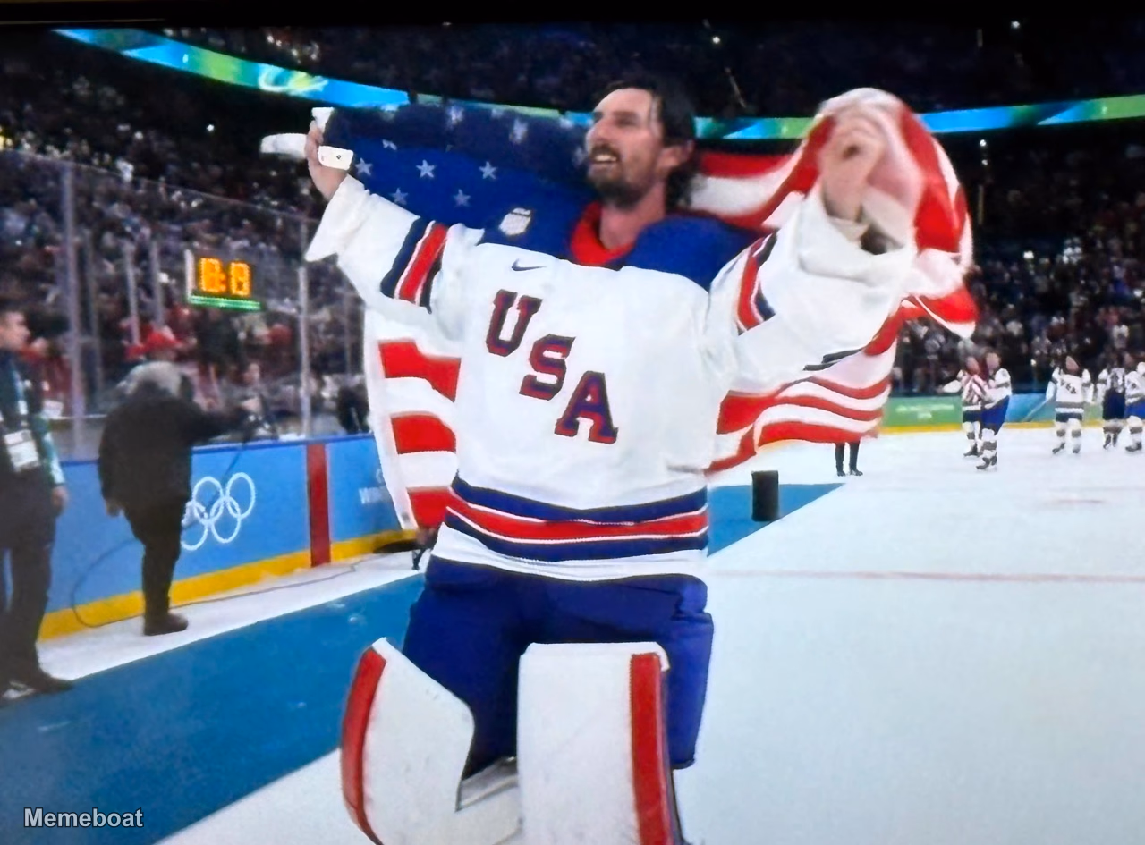 USA Hockey Wins Gold at Winter Olympics - meme generator image preview