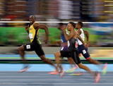 Usain Bolt running