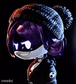 Uzi's evil grin