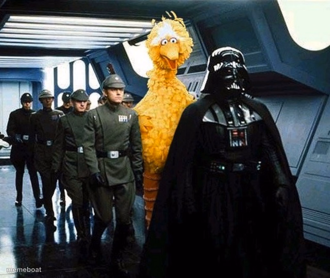 vader big bird - meme generator image preview