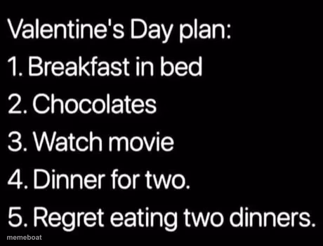 Valentine's day plan 2024 - meme generator image preview