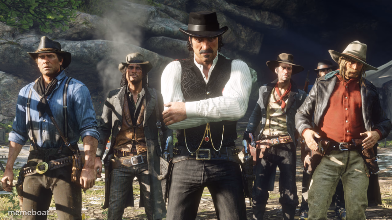 Van der linde gang - meme generator image preview