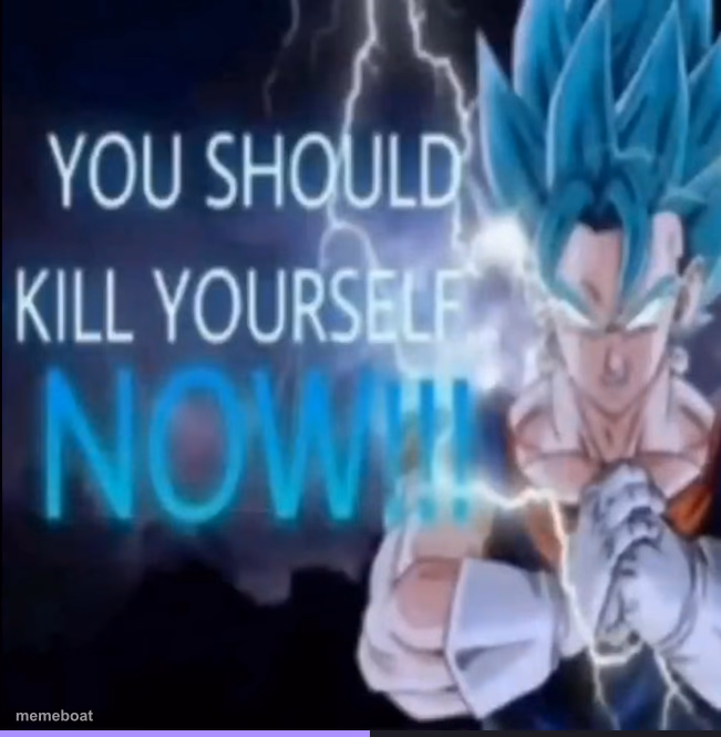 Vegito kys - meme generator image preview