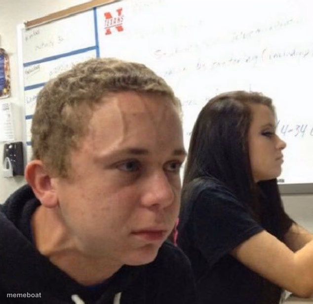 Vein popping kid - meme generator image preview