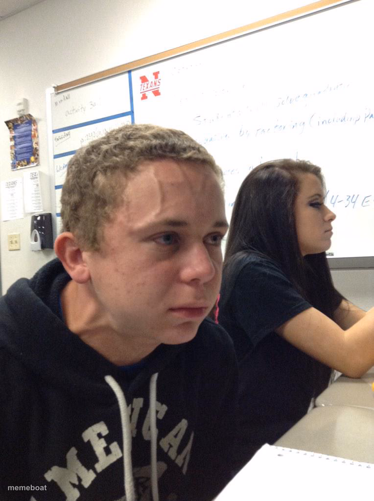 Veins forehead kid - meme generator image preview