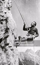 Viktor Frankl rock climbing 1948